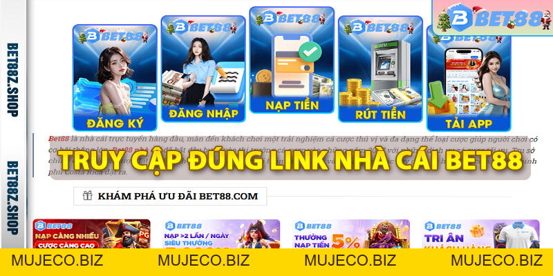 Đăng Nhập Bet88 - Điểm Danh Nhận Quà Hấp Dẫn Mỗi Ngày - MUJECO.BIZ